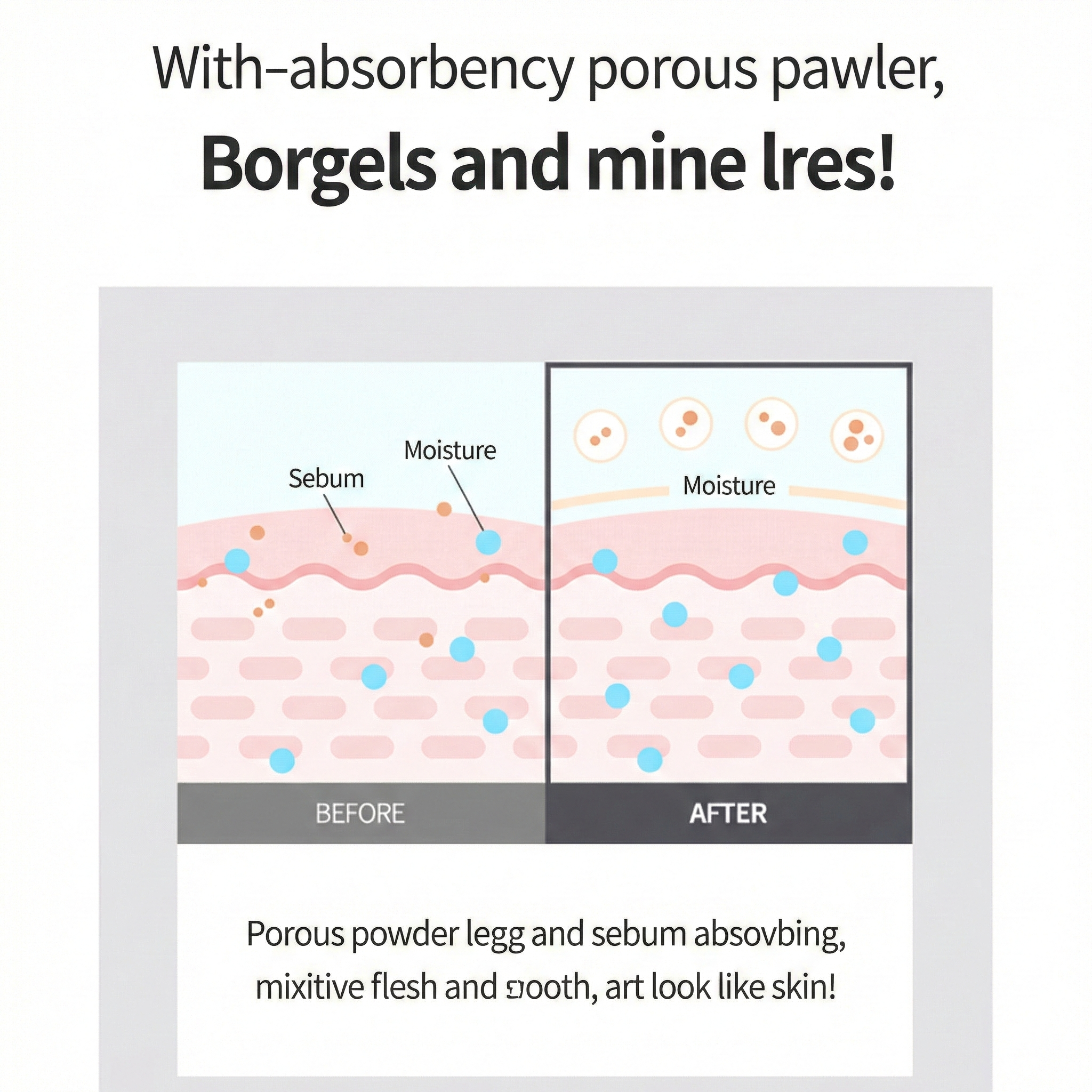 I.LO:VE Airy Skin Foundation-Free Tone Up Base SPF50+ PA++++ 50ml (3 Options)