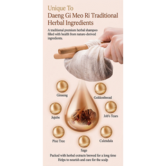 Daeng Gi Meo Ri Myeongpum, New Gold, Jin Gi, Dlae Soo, Ki Gold, Saeng Mo Ryeok Shampoo & Herbal Treatment 500ml (27 Options)