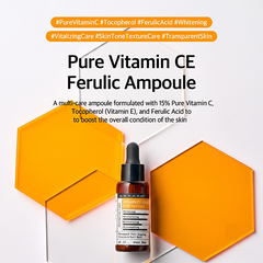 DERMA FACTORY Pure Vitamin C E Ferulic Ampoule 22ml ( 3 Options)
