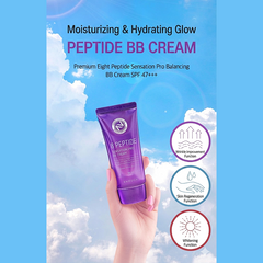 Enough 8 Peptide Sensation Pro Balancing BB Cream 50g , Sun Cream 50g (7 Options)