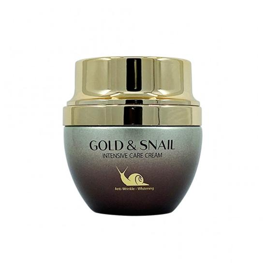 3W CLINIC Gold & Snail Intensive Care Cream 55g (3 Options)