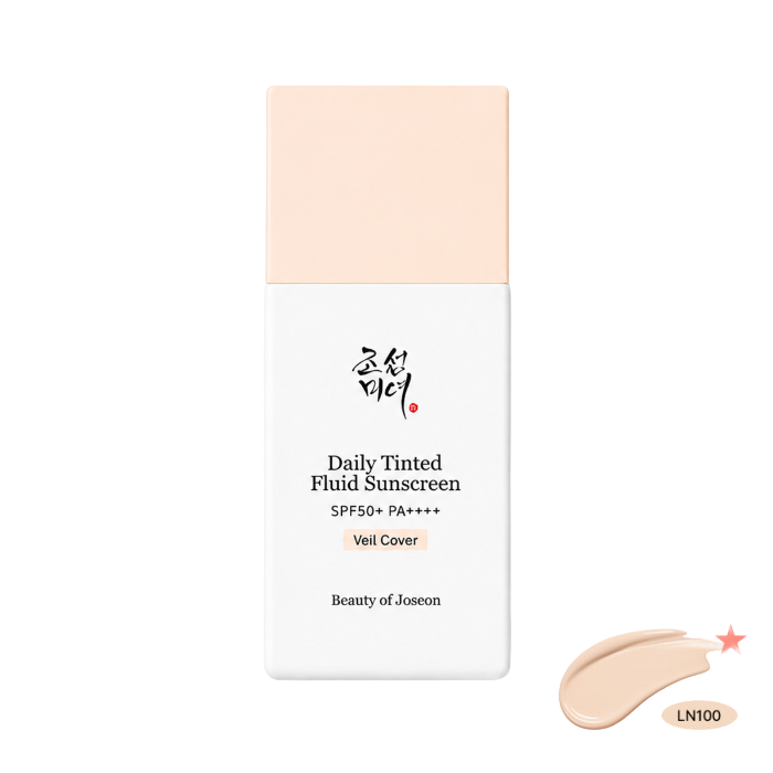 BEAUTY OF JOSEON Daily Tinted Fluid Sunscreen SPF50+ PA++++ 50ml (10 Options)