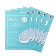Real Barrier Cera Base Hydro Cooling Calming Mask 24ml (1 Sheet) (3 Options)  - DAISO