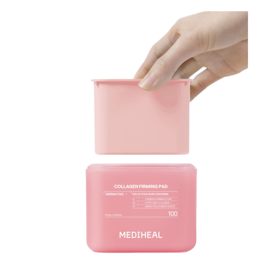 MEDIHEAL Derma Toner Pad 7 Types (Main 100 Sheets / Refill 100 Sheets) (20 Options)