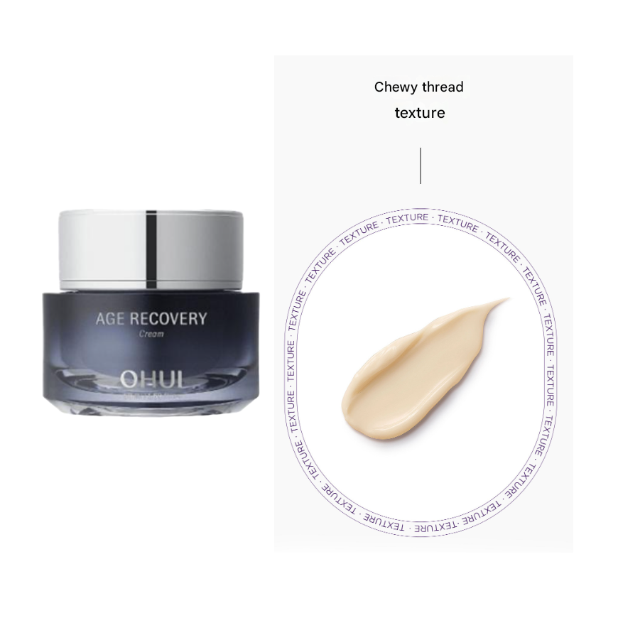 ohui Age Recovery 3-Piece Special Set (Skin Softener 150ml, Emulsion 140ml, Cream 25ml + Random Gift)