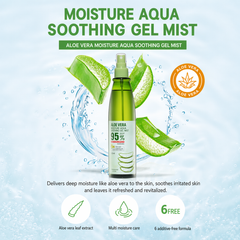 Welcos Kwailnara Aloe Vera Moisture Aqua Soothing Gel Mist 310ml (3 Options) - DAISO