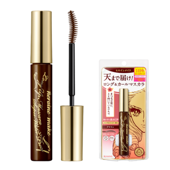 KISSME HEROINE Make Waterproof Mascara Long Up / Volume Up 6g (4 Options)