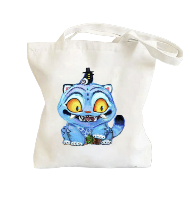 K-POP DEMON HUNTERS Eco Bag (Derpy Tiger · Saja Boys · Huntrix) (4 Options)