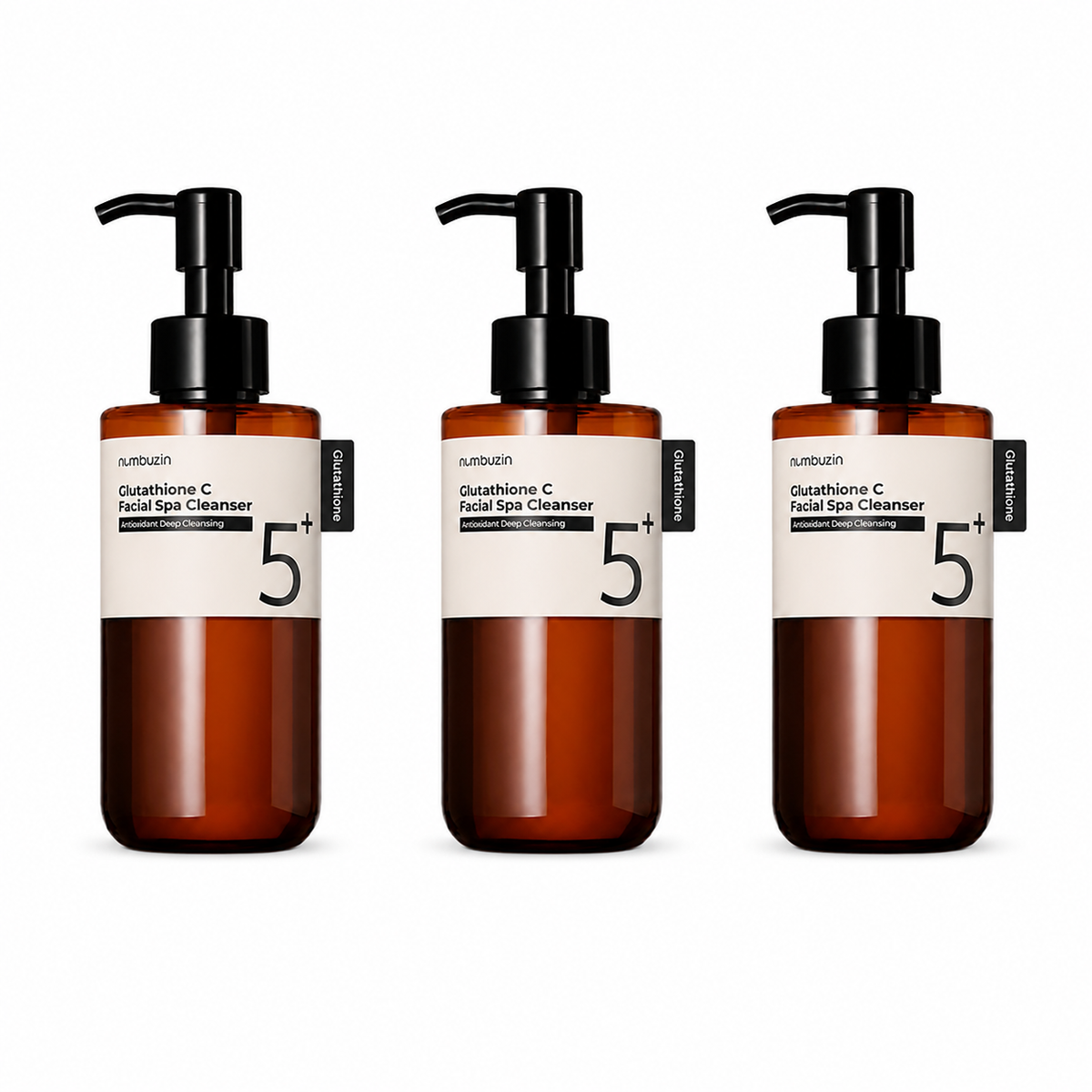 numbuzin No.5 Glutathione C Facial Spa Cleanser 200ml (3 Options)
