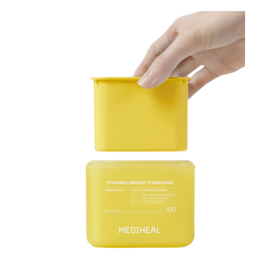 MEDIHEAL Derma Toner Pad 7 Types (Main 100 Sheets / Refill 100 Sheets) (20 Options)
