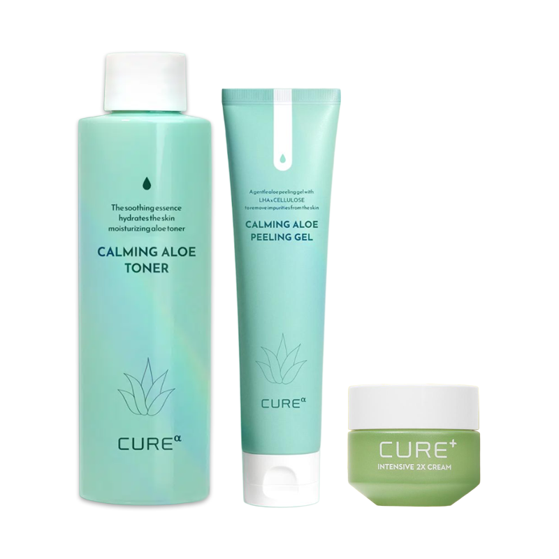 Kim Jung Moon Aloe Cure Alpha Calming Aloe Toner, Aloe Peeling Gel, Aloe Cream, Cure Intensive 2X Cream, Aloe Pad ( 18 Options)