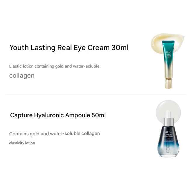 AHC Black Caviar Special Synergy Set (5 Items) , Youth Ritual Set (5 Items) (4 Options)