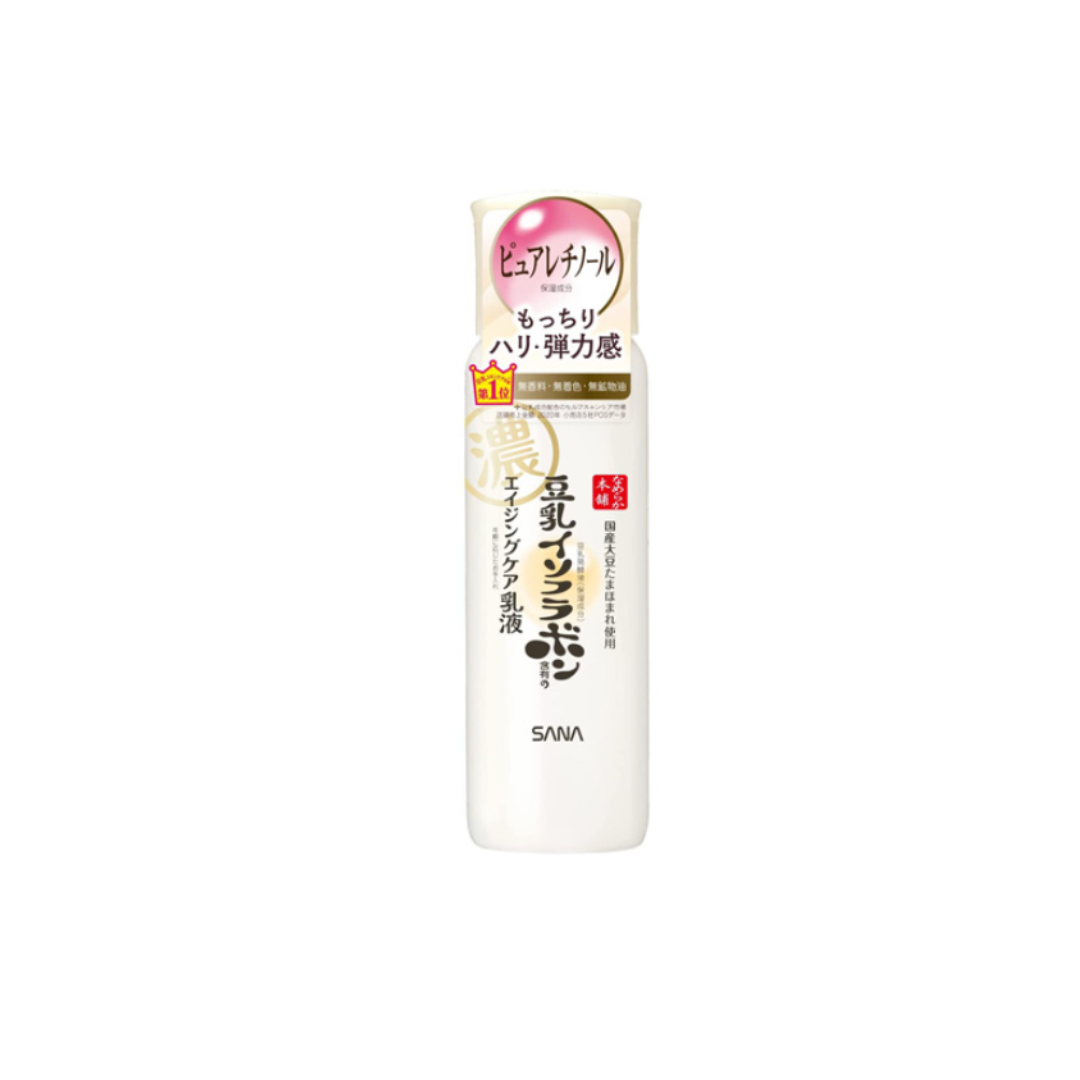 SANA Namerakahonpo Soy Milk Isoflavone Aging Care Wrinkle Skin N 200ml, Emulsion N 150ml, Eye Cream N 20g, Gel Cream N 100g (12 Options)