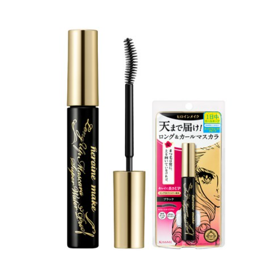 KISSME HEROINE Make Waterproof Mascara Long Up / Volume Up 6g (4 Options)