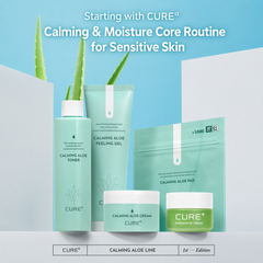 Kim Jung Moon Aloe Cure Alpha Calming Aloe Toner, Aloe Peeling Gel, Aloe Cream, Cure Intensive 2X Cream, Aloe Pad ( 18 Options)