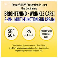 Cleaderm Liposome Vitamin C Tone Primer Sun 40ml (3 Options)