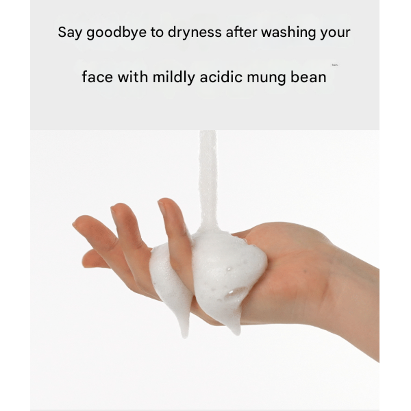 Beplain Mung Bean Mild Acidic Cleansing Foam 80 mL / 160 mL (6 Options)