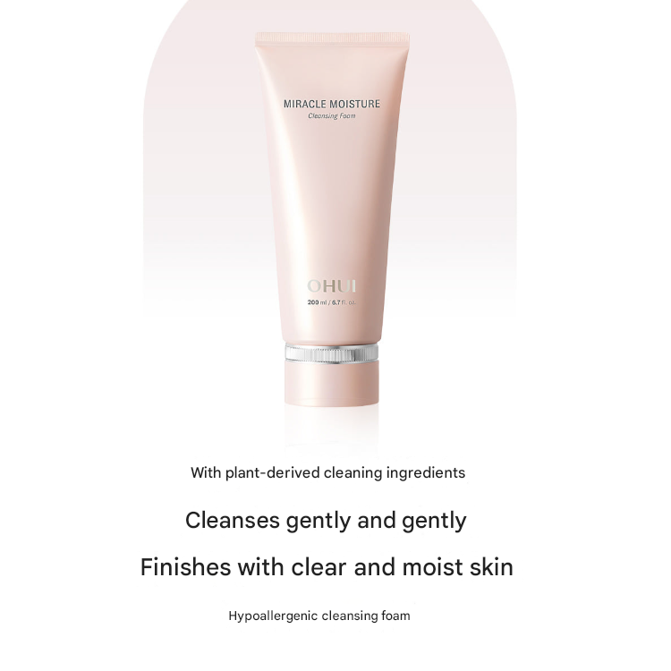 Ohui Miracle Moisture Cleansing Oil 150ml / Cleansing Foam 200ml / Cleansing Sheet 60ea (12 Options)