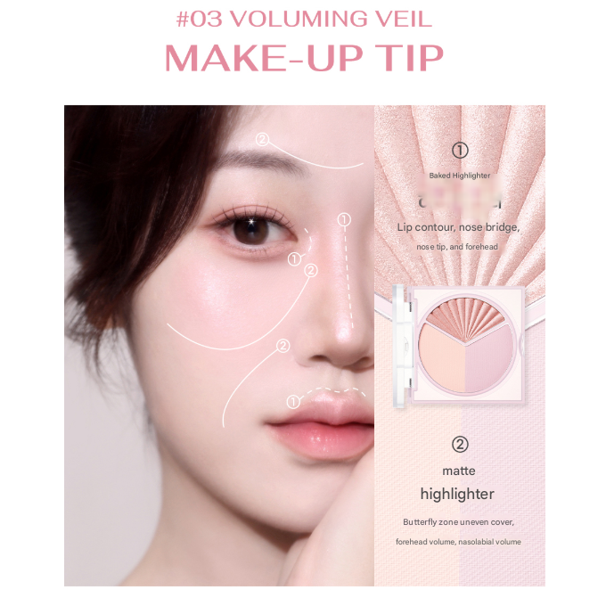 CLUB CLIO PERIPERA V Highlighter 2.2 g + 6 g (3 Options)