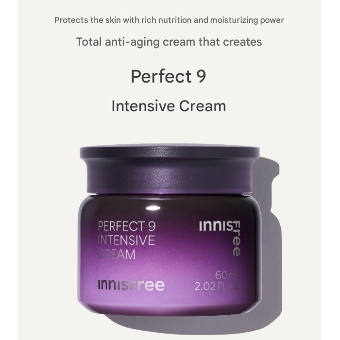 Innisfree Perfect 9 Intensive Eye Cream 30ml, 60ml (6 Options)