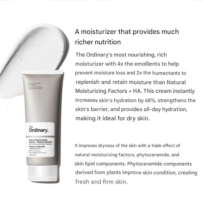 The ordinary. Natural Moisturizing Factors + PhytoCeramize 30ml / 100ml (6 Options)