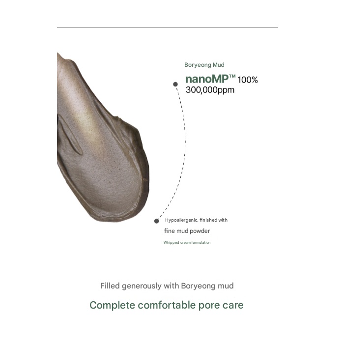 [Cardi B’s Pick] BRMUD Relief Mud Mask (30ml, 110ml, 200ml) / Relief Mud Pack-to-Foam Cleanser (30ml, 110ml, 310ml) (9 Options)