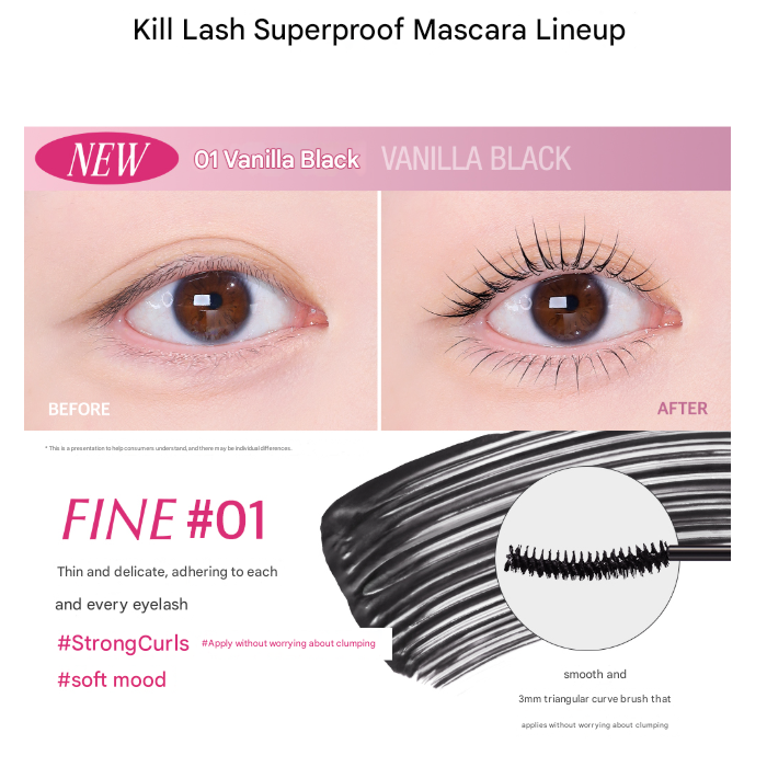 Clio Kill Lash Superproof Mascara 7g (12 Options)