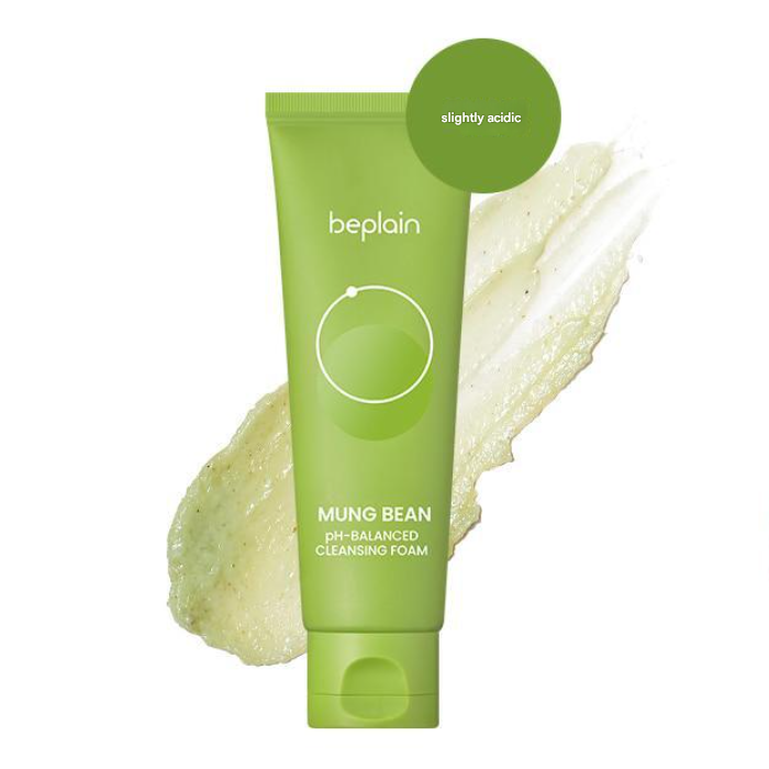 Beplain Mung Bean Mild Acidic Cleansing Foam 80 mL / 160 mL (6 Options)