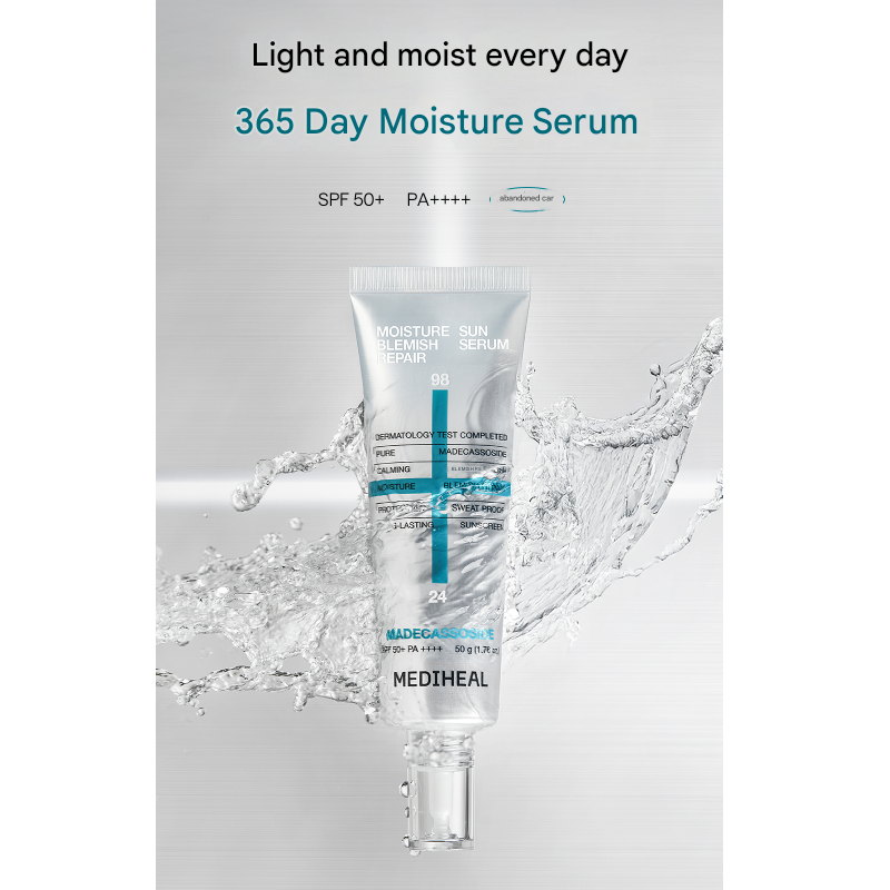 Mediheal Madecassoside Moisture Sun Serum Blemish Repair 50 g (3 Options)