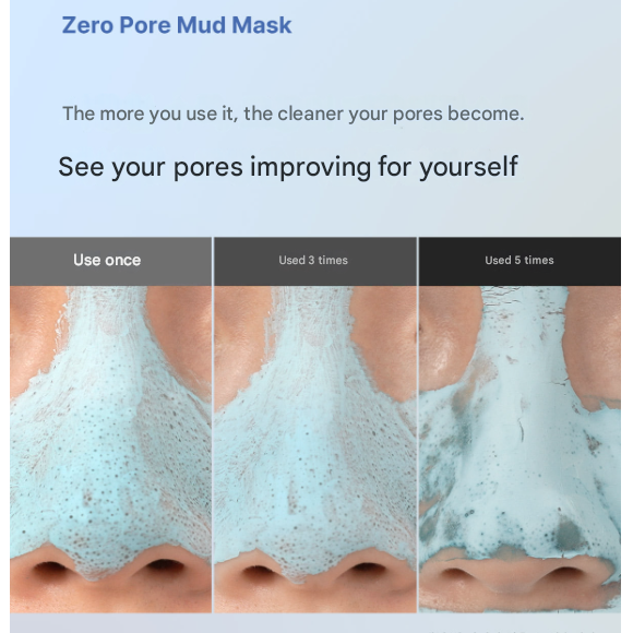 Medicube Zero Pore Blackhead Mud Mask 100g (3 Options)