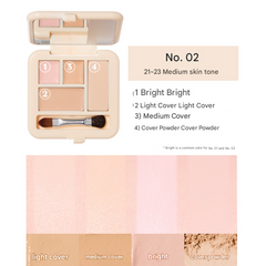Etude Double Lasting Artist Concealer Palette 5.3g (2 Options)