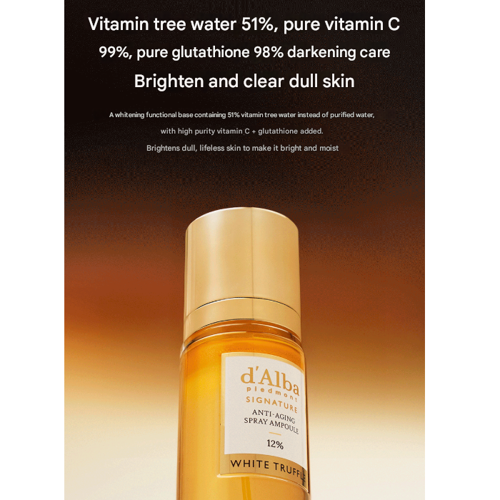 d’Alba Signature Anti-Aging Spray Ampoule 12% 60 mL (3 Options)