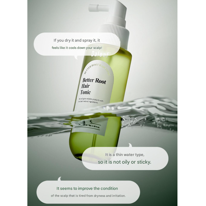 Daleaf Chlorella Better Root Hair Tonic 100 mL (3 Options)