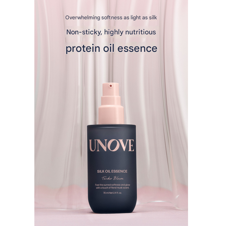UNOVE Silk Oil Hair Essence 70ml (Tender Bloom / Warm Petals) (7 Options)