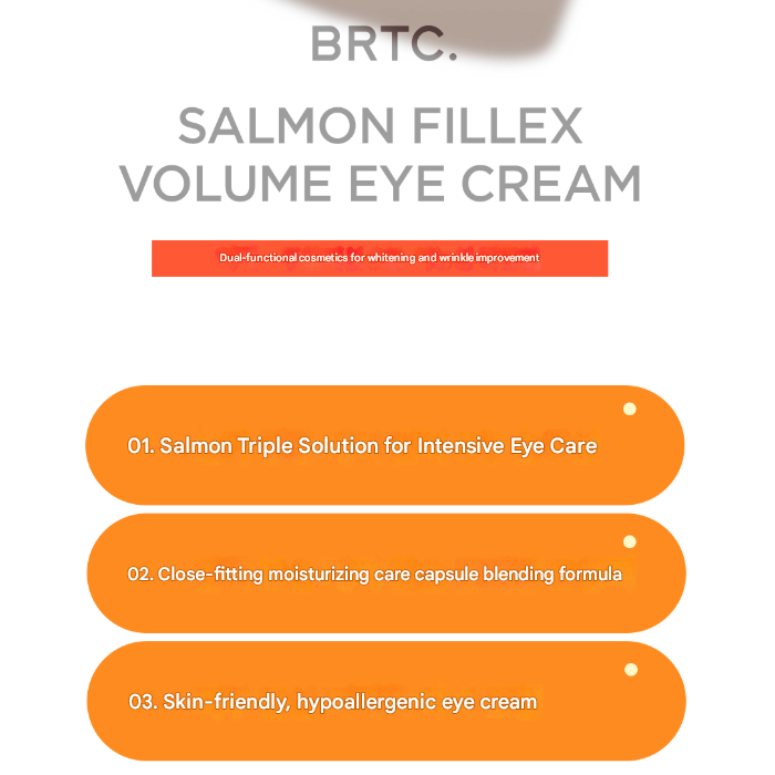 BRTC Salmon Fillex Volume Eye Cream 50 ml (3 Options)