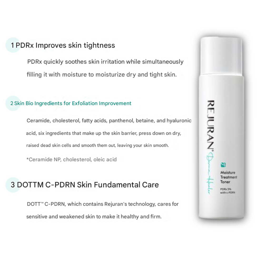 Rejuran Derma Healer Moisture Cream 60g , Rejuran Derma Healer Moisture Treatment Toner 150ml (7 Options)