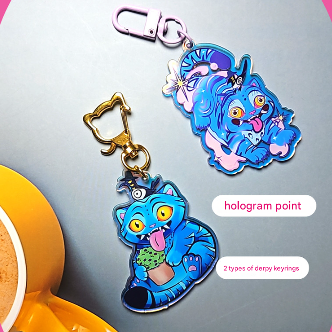 KPOP Demon Hunters Duffy Keyring Set, Knot Bracelet (3 Options)