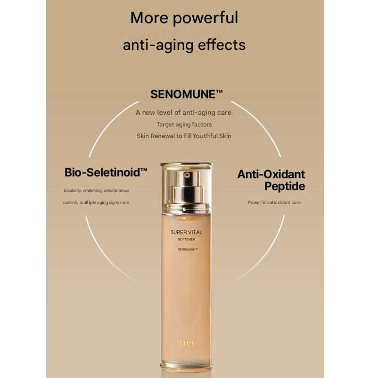 IOPE NEW 6th Gen Super Vital Softener 150mL (3 Options)