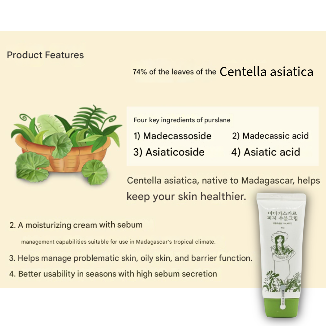 SIDMOOL Madagascar Centella Skin 150 ml / Lotion 150 ml / Sebum Moisture Cream 80 g (11 Options)