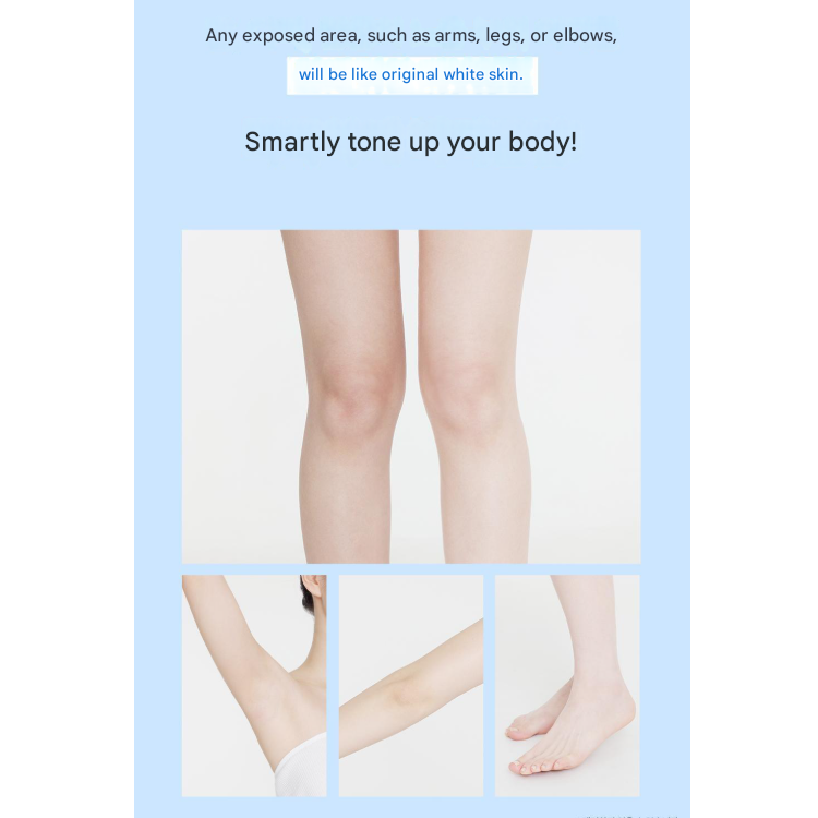 Nine Wishes White Tone‑Up Body Serum 80mL (3 Options)