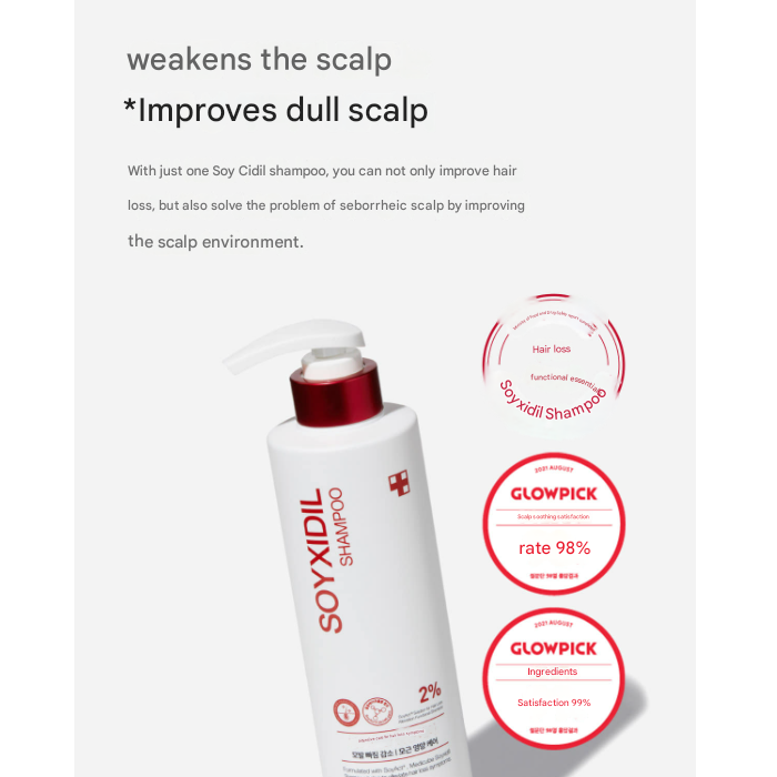 [Hair-Loss Functional] Medicube Soyxidil Shampoo 490ml, Medicube Soyxidil 2in1 Treatment 265ml (7 Options)