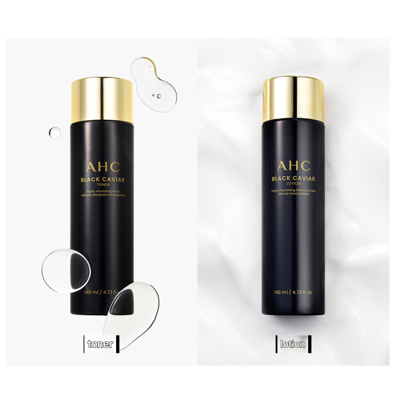 AHC Black Caviar Special Synergy Set (5 Items) , Youth Ritual Set (5 Items) (4 Options)