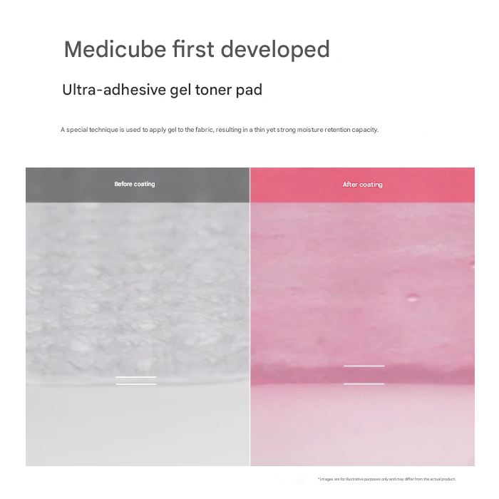Medicube PDRN Pink Collagen Toning Gel Toner Pad 120 ml (70 pads) (3 Options)