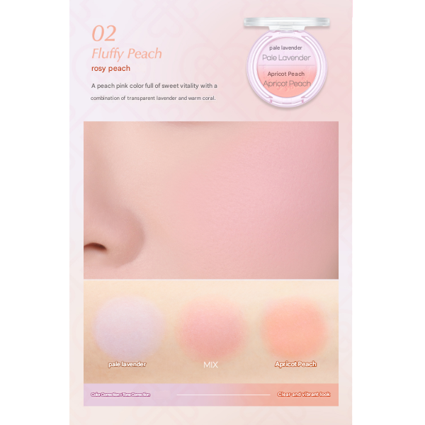 CLUB CLIO PERIPERA Pure Blushed Custom Cheek (5 Color, 5 Options)