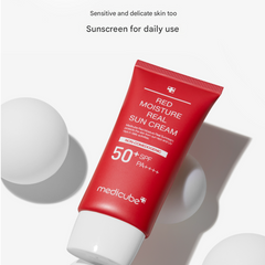 Medicube Red Moisture Real Sun Cream 50ml (3 Options)