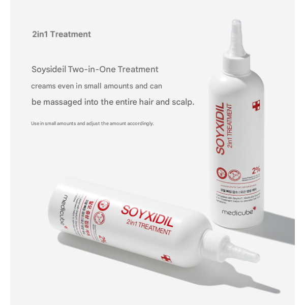 [Hair-Loss Functional] Medicube Soyxidil Shampoo 490ml, Medicube Soyxidil 2in1 Treatment 265ml (7 Options)