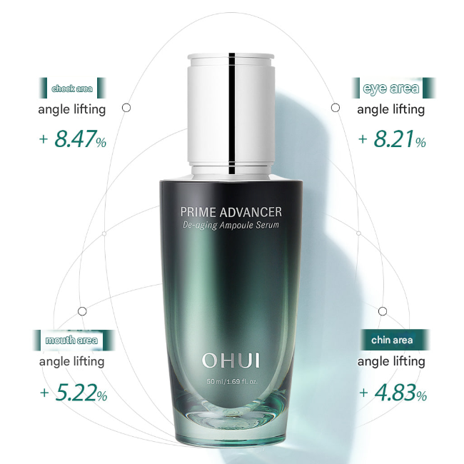 Ohui Prime Advancer De-Aging Ampoule Serum 50mL (3 Options)