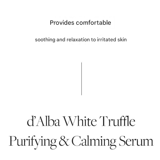 d'Alba White Truffle Purifying & Calming Serum 150ml (3 Options)