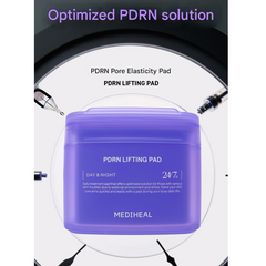 [Sanrio Kuromi Collab] Mediheal PDRN Pore Lifting Pad 100 + 100 pads (2 Options)