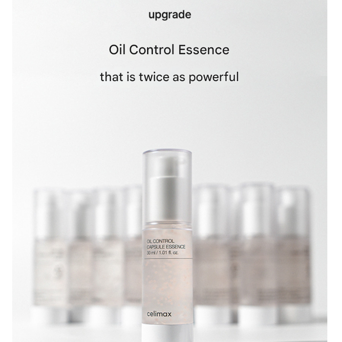 Celimax Oil Control Capsule Essence (30ml) ,+ Oil Control Light Sunscreen SPF50+ PA++++ (40ml) (7 Options)
